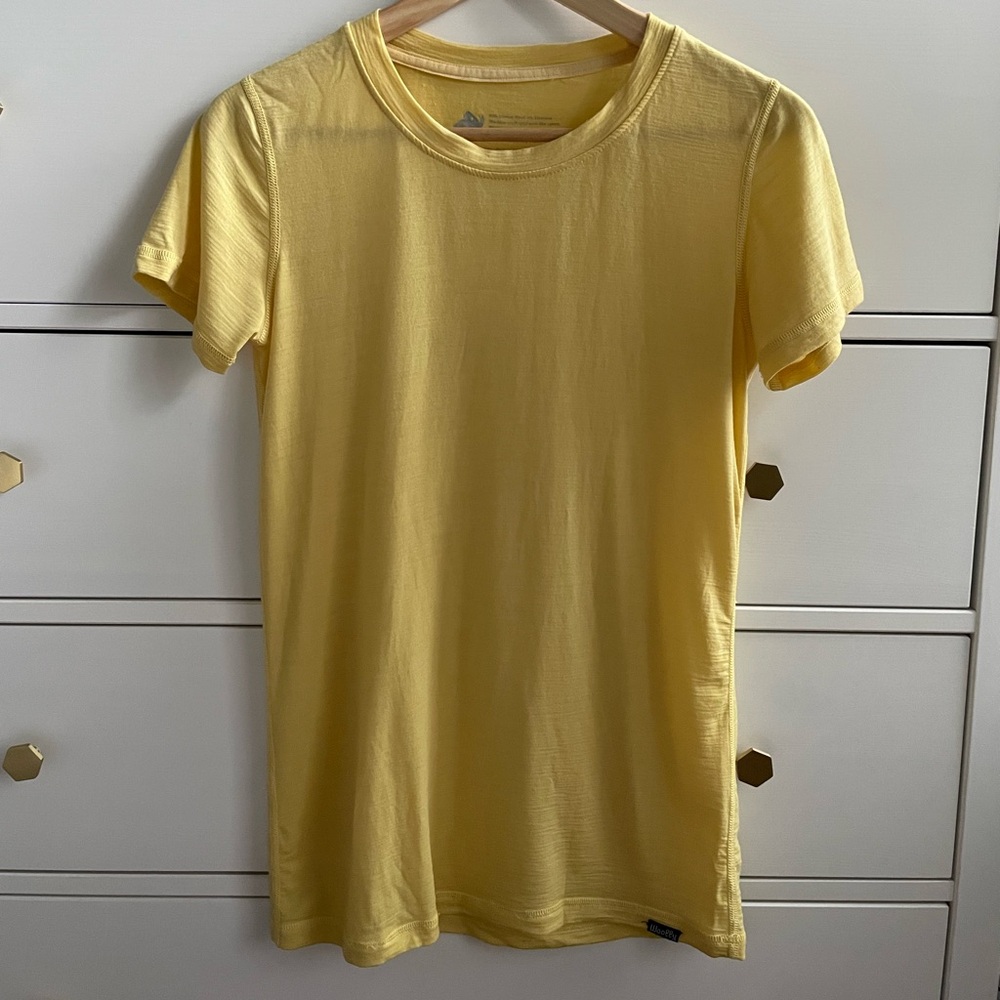 Woolly Yellow Women's Crew Neck Tee